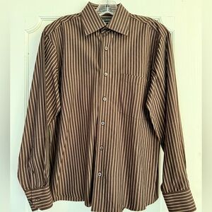 white no collar dress shirt Collarless Shirt main image 1